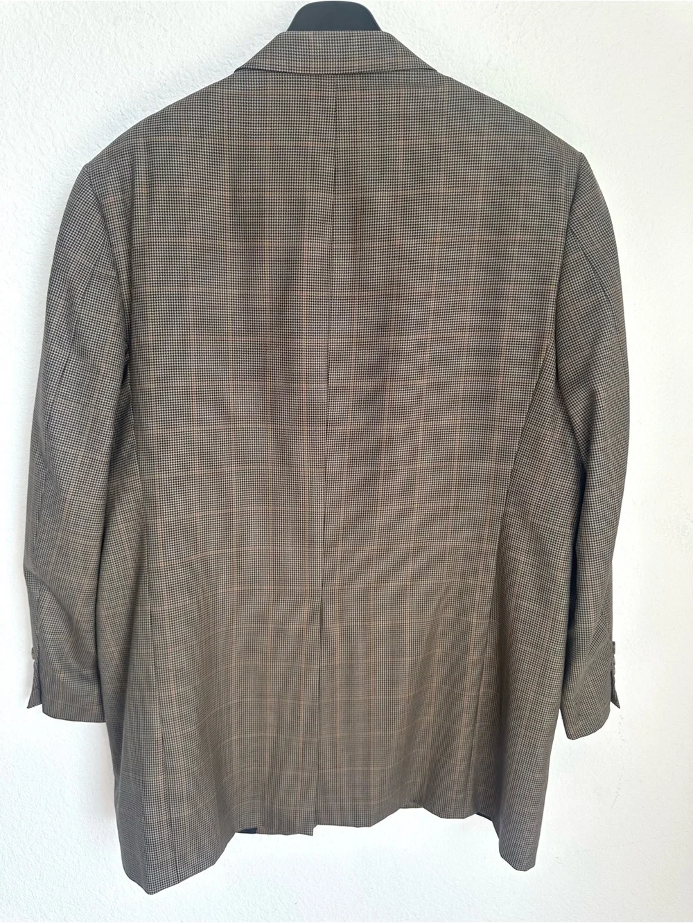 Burberry London‎ Men's Kensington Wool Sport Coat Blazer Brown Tan Size 44L